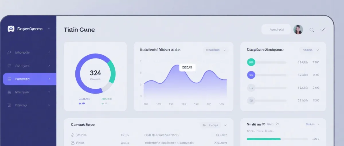 数据面板示意图