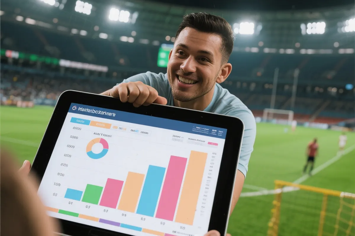 西甲赛程与数据可视化示意