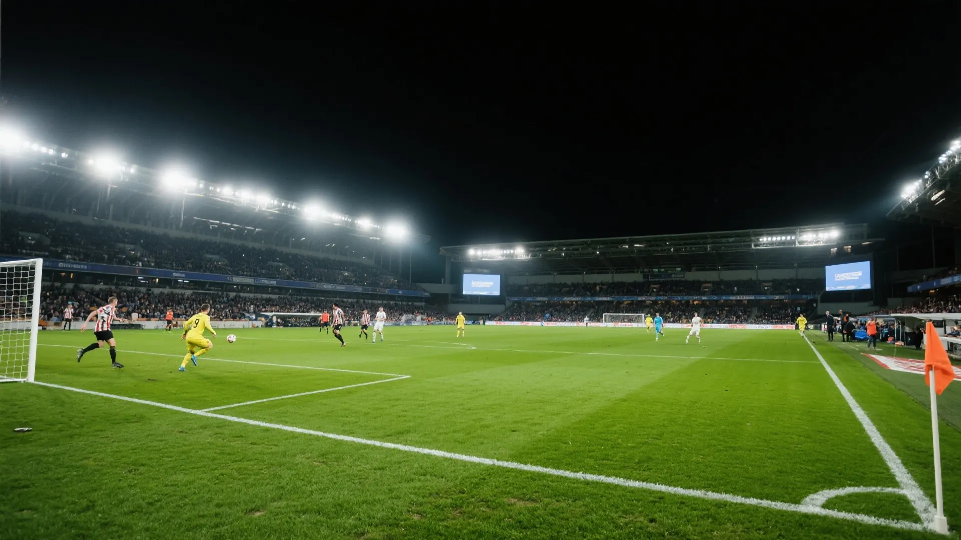 西甲现场震撼氛围